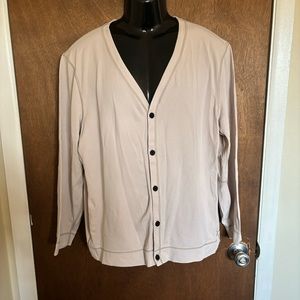 Kit and Ace Make Moves Cardigan V Neck Lightweight Sweater Size Large